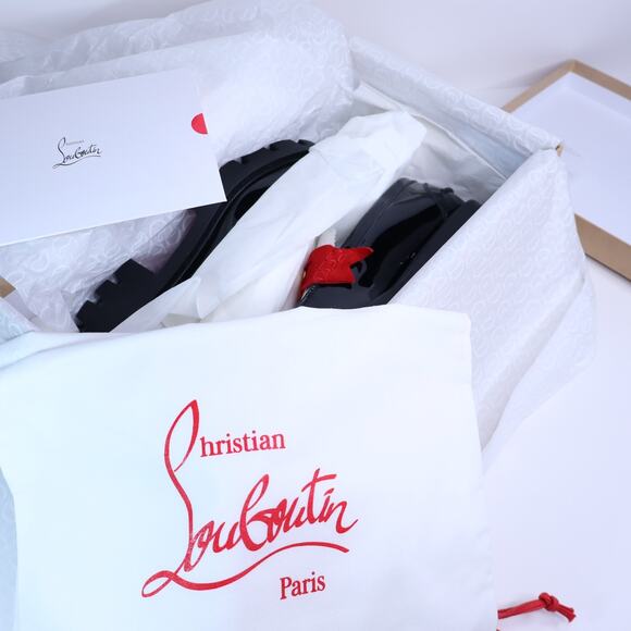 CHRISTIAN LOUBOUTIN The Penny Lug Loafer Multicolor Leather Women's 36/US 6 - Picture 8 of 11